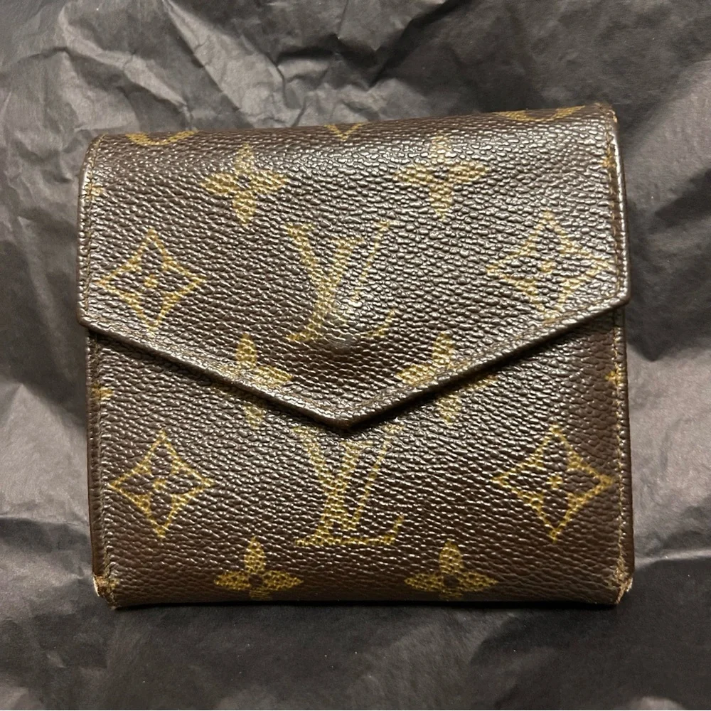 Louis Vuitton Vintage 🥂HP🥂Monogram Double Wallet